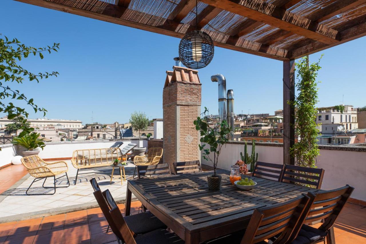 Iflat Monti Penthouse Panoramic View Leilighet Roma Eksteriør bilde