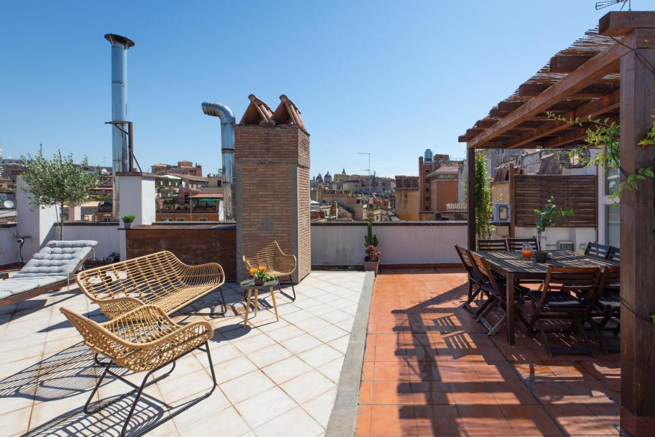 Iflat Monti Penthouse Panoramic View Leilighet Roma Eksteriør bilde
